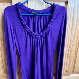 Women’s BR LS Stretch V-Neck Top, Small